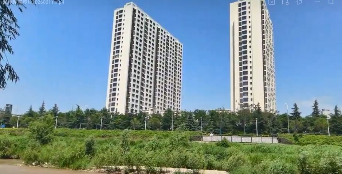 五建花苑：河水映高樓 幸福美家園